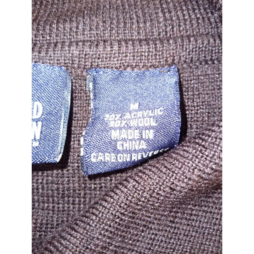 Hilliard & Hanson Women's Brown Cardigan Sweater Size Medium - Picture 6 of 6